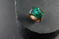 Pierścień-Emerald